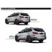 tuix running board hyundai grand santa fe 2016-17